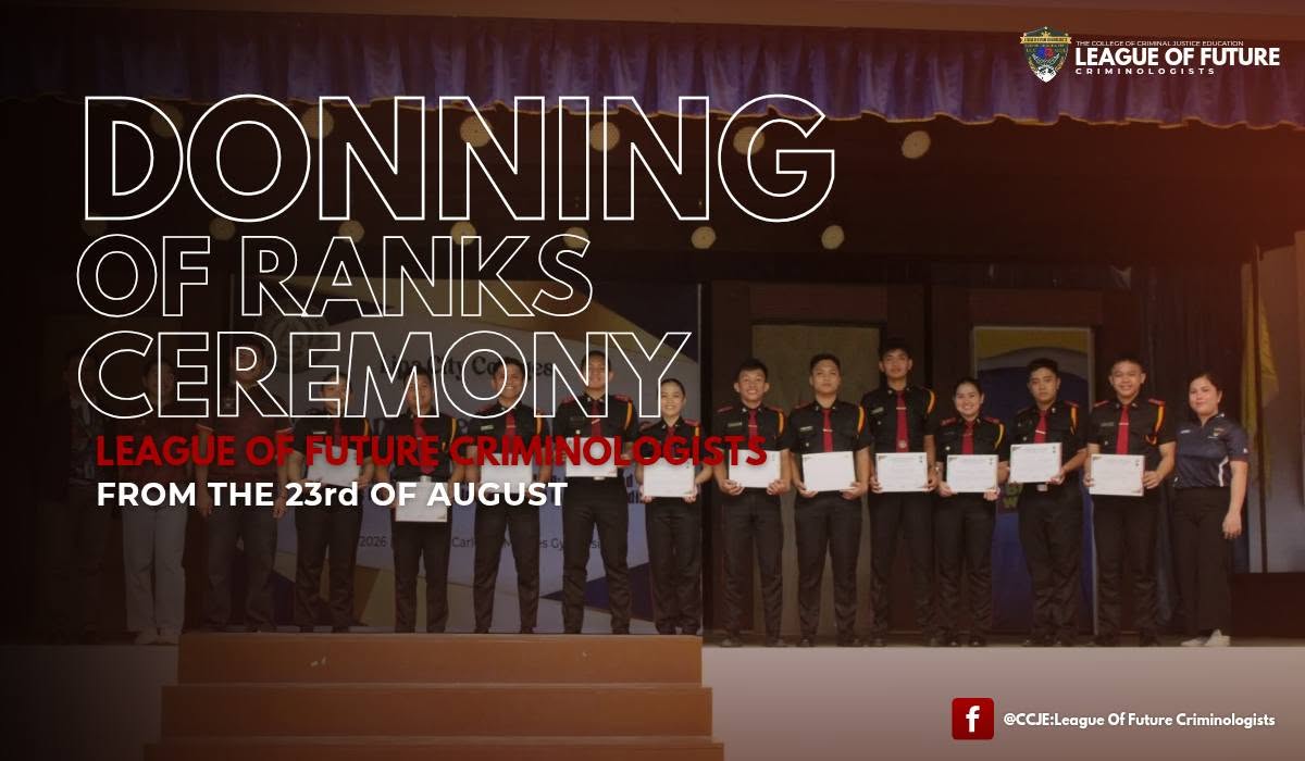 DONNING OF RANKS CEREMONY
